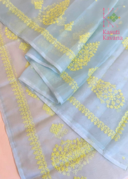 Petal Organza Kasuti Saree